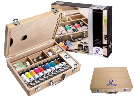 Koffer / Ölfarben Van Gogh - Grundkasten 10x40 ml | ARTMIE
