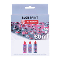 Kreativ-Set Art Creation Blob Paint rosa 3 x 80 ml | ARTMIE