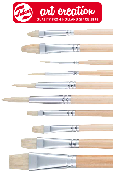ArtCreation Pinsel mit Naturborsten - 10er Set | ARTMIE
