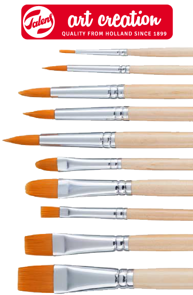 ArtCreation Pinsel - 10-teiliges Set | ARTMIE