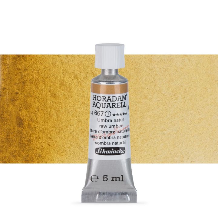 Schmincke HORADAM Aquarellfarben in der 5 ml Tube – 667 Umbra natur