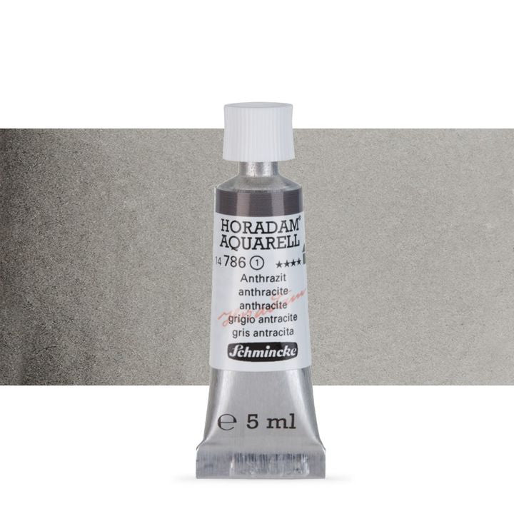 Schmincke HORADAM Aquarellfarben in der 5 ml Tube – 786 Anthrazit