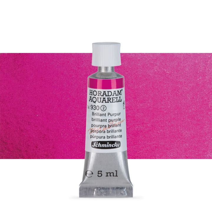Schmincke HORADAM Aquarellfarben in der 5 ml Tube – 930 brilliant Violett