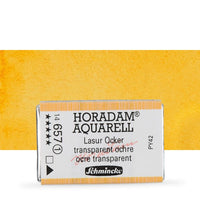 Schmincke Horadam Aquarellfarben im ganzen Näpfchen – 657 transparent Ocker