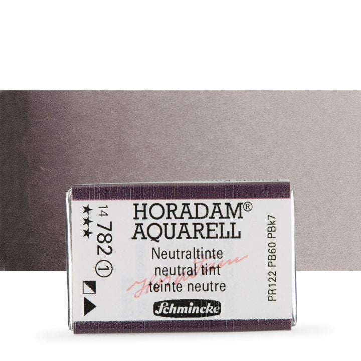 Schmincke Horadam Aquarellfarben im ganzen Näpfchen – 782 neutral tint