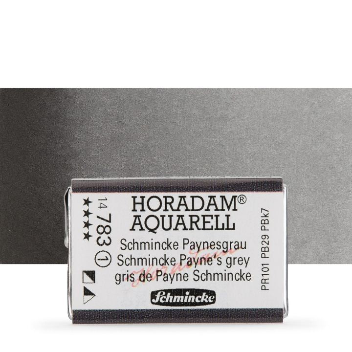 Schmincke Horadam Aquarellfarben im ganzen Näpfchen – 783 Schmincke Paynes Grau