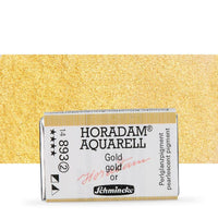 Schmincke Horadam Aquarellfarben im ganzen Näpfchen – 893 Gold