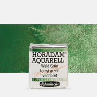 Schmincke Horadam Aquarellfarben im halben Näpfchen – 942 Waldgrün