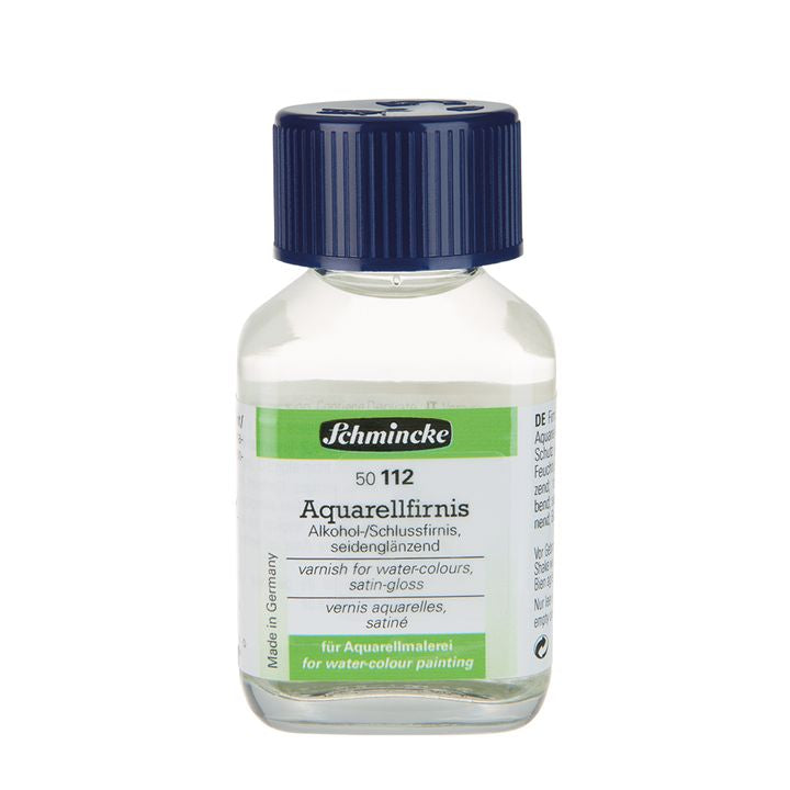 Schmincke Aquarellfirnis für Aquarellfarben mit Seidenglanz 60 ml | ARTMIE