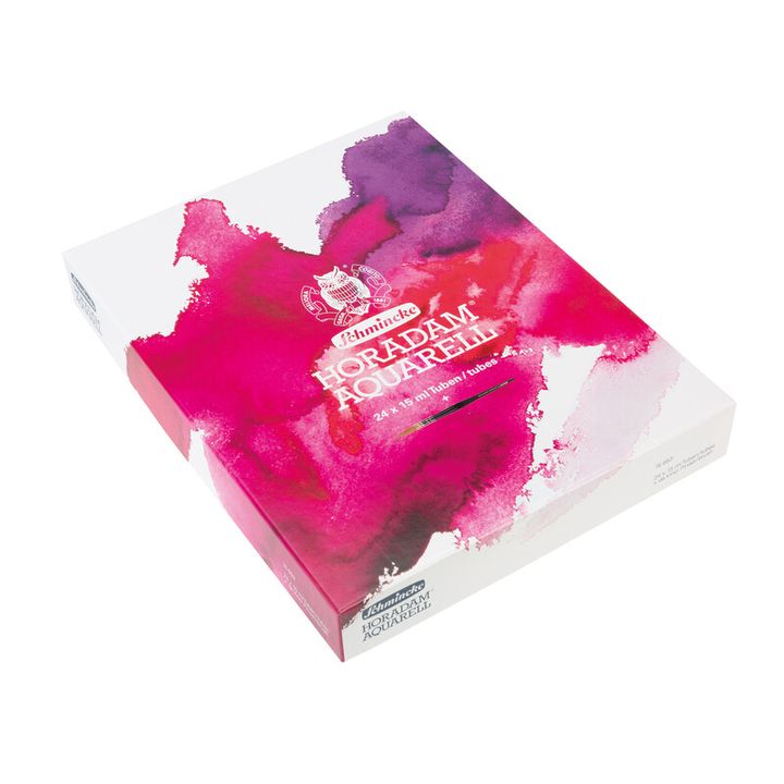 Schmincke HORADAM Aquarellfarben in Holzbox 24x15ml – Detailansicht 5 | ARTMIE