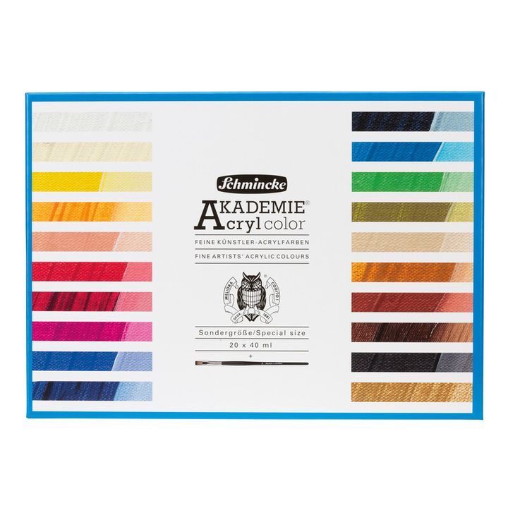 Schmincke AKADEMIE Acrylfarben-Set in Tuben – Detailansicht 3 | ARTMIE