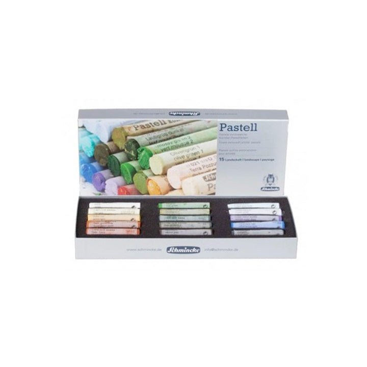 Schmincke LANDSCAPE Trockenpastellkreiden - 15er Set – Detailansicht 2 | ARTMIE