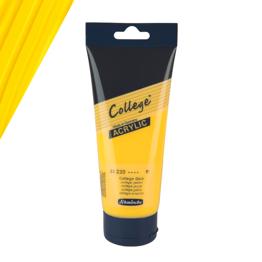 Schmincke College Acrylic 100 White Acrylfarbe – 200 ml