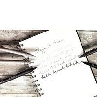 Satz UNI PIN Marker fineliner Elegant Tones 5 Stück – Detailansicht 3 | ARTMIE
