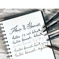Satz UNI PIN Marker fineliner Flow and Flourish 5 Stück – Detailansicht 3 | ARTMIE