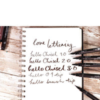 Satz UNI PIN Marker fineliner Love Lettering 5 Stück – Detailansicht 3 | ARTMIE