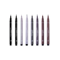 Set UNI PIN fineliner marker Creative Strokes 8 Stück – Detailansicht 2 | ARTMIE