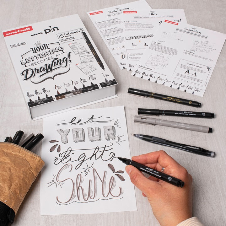 UNI PIN Starter Case Geschenkset – Detailansicht 2 | ARTMIE
