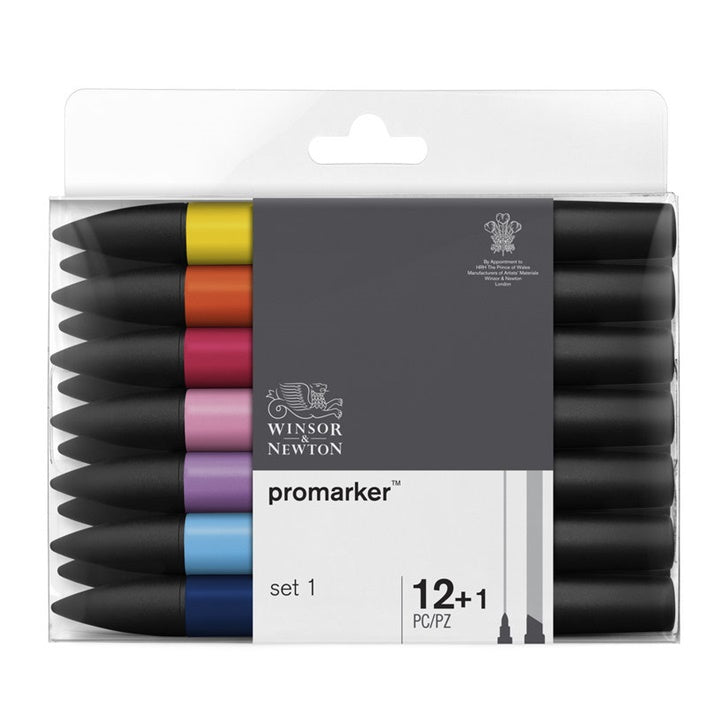 Winsor&Newton Promarker Markerset - Grundtöne | ARTMIE