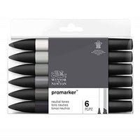 Winsor&Newton Promarker Markerset - neutrale Farbtöne | ARTMIE