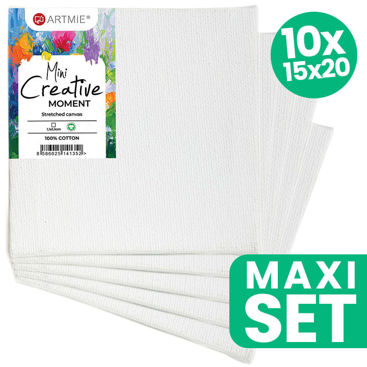 ARTMIE Mini-Leinwandmalerei-Set - 10 Stück | ARTMIE