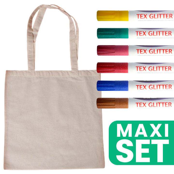 Baumwolltasche und Textilmarker-Set | ARTMIE