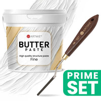 Feinreliefpaste und Kunstspatel-Set | ARTMIE