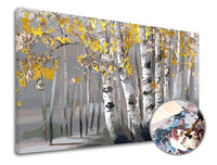 Malen nach Zahlen PREMIUM GOLD - Birch Grove | ARTMIE