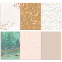 A4 Scrapbooking Papier Zauberwald | Satz mit 20 Blatt — Bild 7
