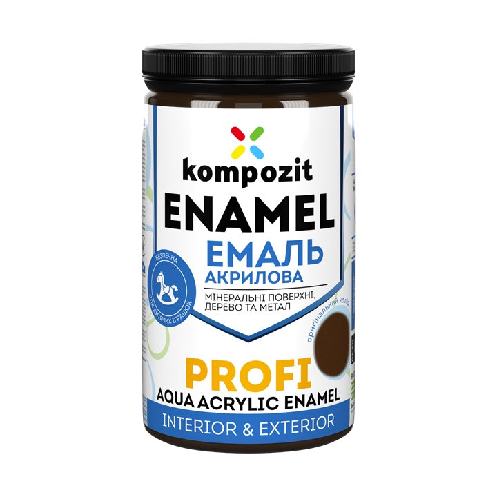 Acryl-Emaillelack KOMPOZIT PROFI Gloss 0,3 l | verschiedene Farbtöne — Bild 3