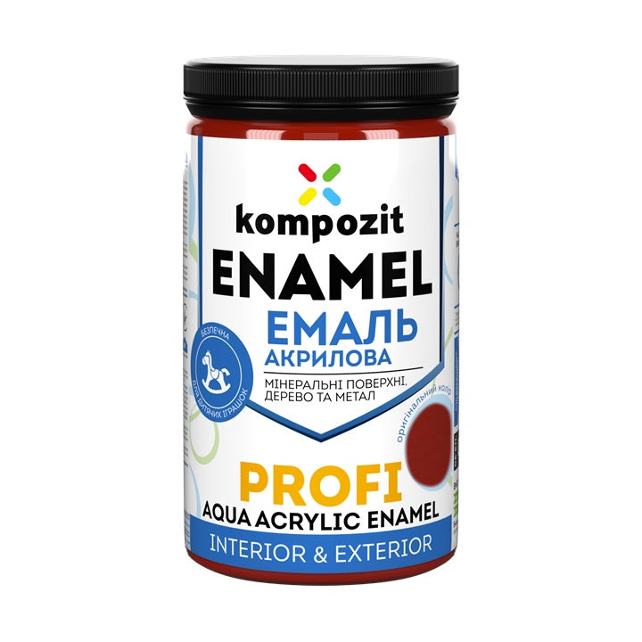 Acryl-Emaillelack KOMPOZIT PROFI Gloss 0,3 l | verschiedene Farbtöne — Bild 6