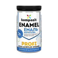Acryl-Emaillelack KOMPOZIT PROFI Gloss 0,3 l – Weiß