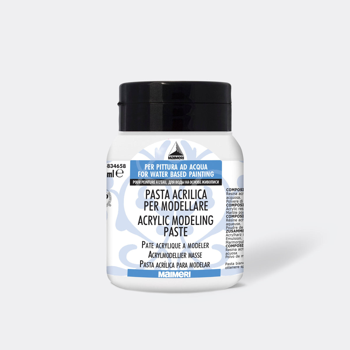 Acryl-Modellierpaste MAIMERI weiß 500 ml