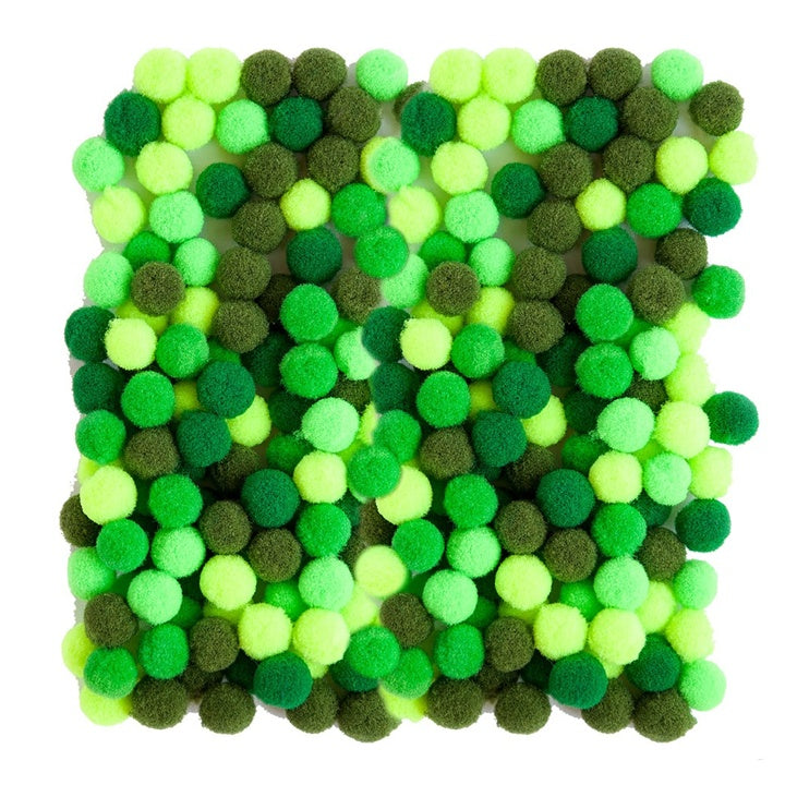 Acryl-Pompons, 1 cm – 120 Stk. | verschiedene Farben — Bild 1