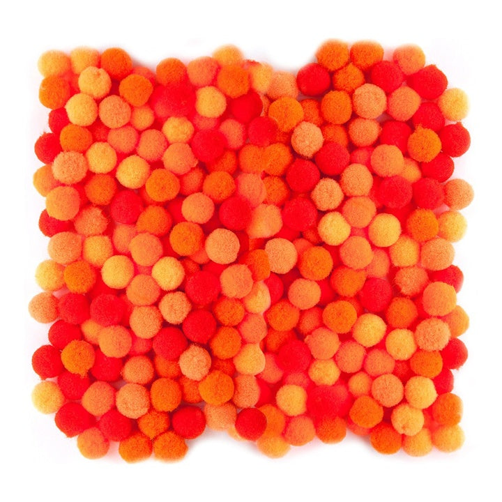 Acryl-Pompons, 1 cm – 120 Stk. | verschiedene Farben — Bild 2