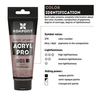 ACRYL PRO Komposit-Pastell-Acrylfarben-Set — Bild 13