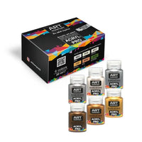 ACRYL PRO Metallic-Acrylfarben-Set — Bild 1