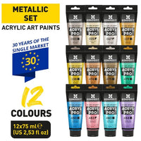 ACRYL PRO METALLIC-Acrylfarben-Set — Bild 10