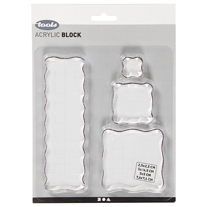 Acrylblock für Silikonstempel — Bild 2