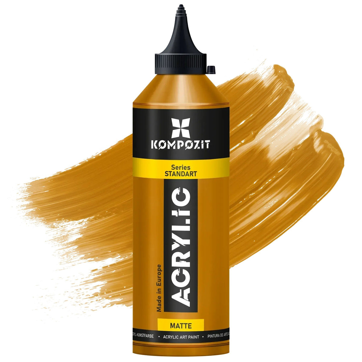 Acrylfarbe Kompozit STANDART 500 ml – 18 Ocker