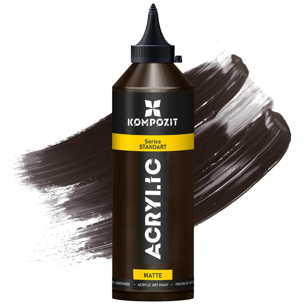 Acrylfarbe Kompozit STANDART 500 ml – 84 Dunkelbraun