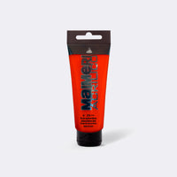 Acrylfarbe MAIMERI Acrilico 200 ml – verschiedene Farbtöne – Chinacridonrot