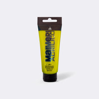 Acrylfarbe MAIMERI Acrilico 200 ml – verschiedene Farbtöne – Fluoreszierendes Gelb