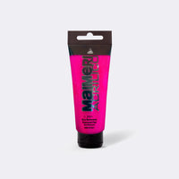 Acrylfarbe MAIMERI Acrilico 200 ml – verschiedene Farbtöne – Fluoreszierendes Rosa