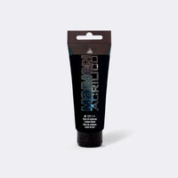 Acrylfarbe MAIMERI Acrilico 200 ml – verschiedene Farbtöne – Karbonschwarz