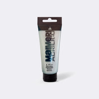 Acrylfarbe MAIMERI Acrilico 200 ml – verschiedene Farbtöne – Platinweiß