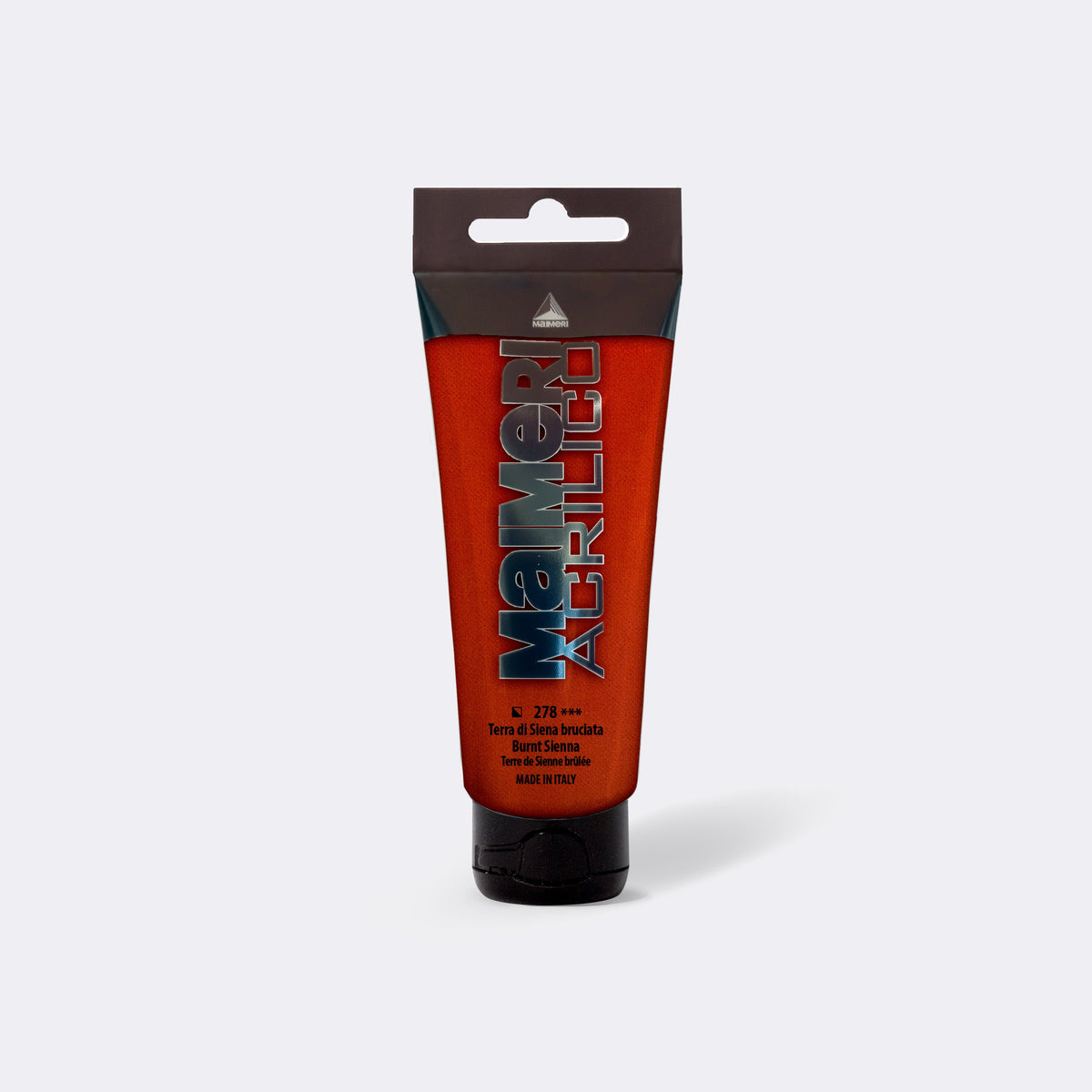 Acrylfarbe MAIMERI Acrilico 200 ml – verschiedene Farbtöne – Siena gebrannt
