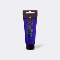Acrylfarbe MAIMERI Acrilico 200 ml – verschiedene Farbtöne – Ultramarinviolettblau