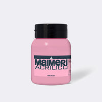 Acrylfarbe MAIMERI Acrilico 500 ml – Chinacridonrose hell