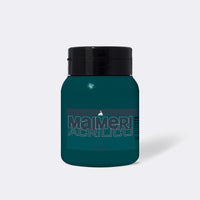 Acrylfarbe MAIMERI Acrilico 500 ml – Grünblau